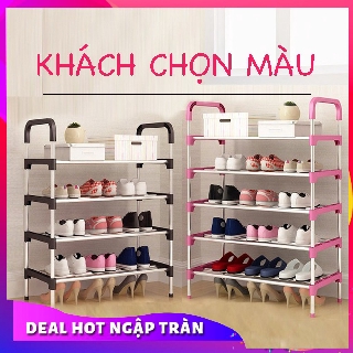 RẺ VÔ ĐỊCH🎁Kệ Giày Dép 5 Tầng Inox Tháo Lắp Dễ Dàng