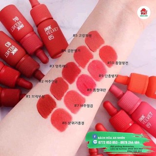 Son kem lì Peripera Peri's Ink Velvet