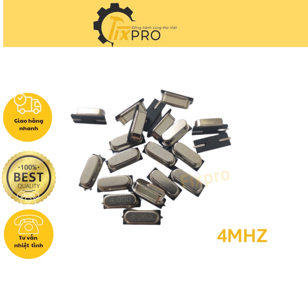Thạch anh 2 chân 4mhz SMD chất lượng tốt