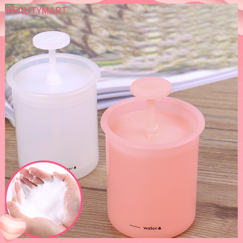Cốc Tạo Bọt Sữa Tắm Rửa Mặt Tiện Dụng Mang Theo Du Lịch