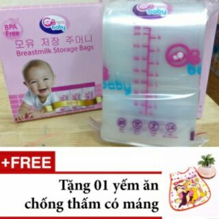 Túi trữ sữa gb baby 50 chiếc