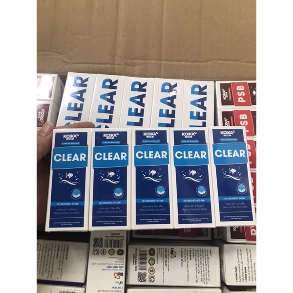 KOIKA CLEAR Vi Sinh Chuyên Dùng Xử Lý Nước Cho Hồ Cá Tép, Thuỷ Sinh
