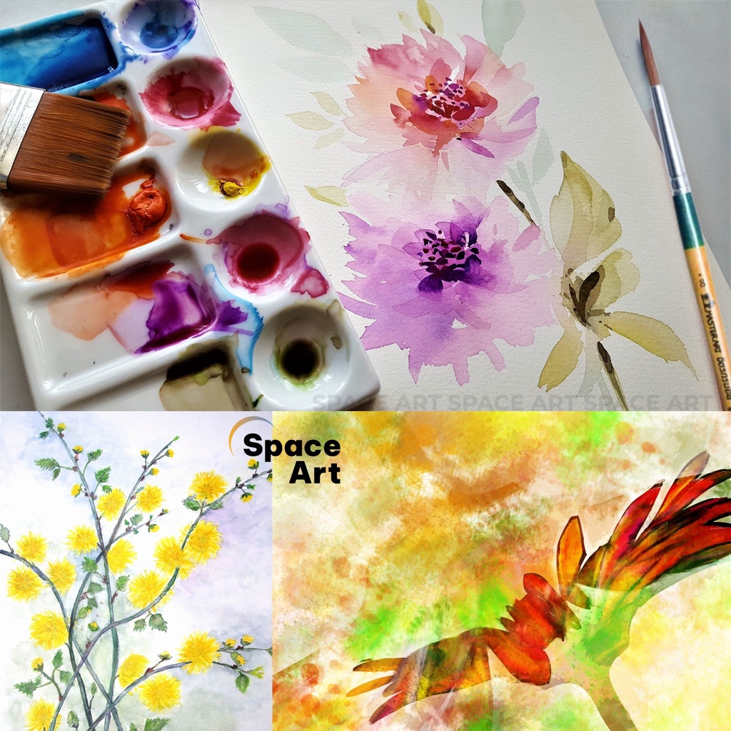 Cọ nhọn Master Art Thái Lan thân vàng lông nhân tạo