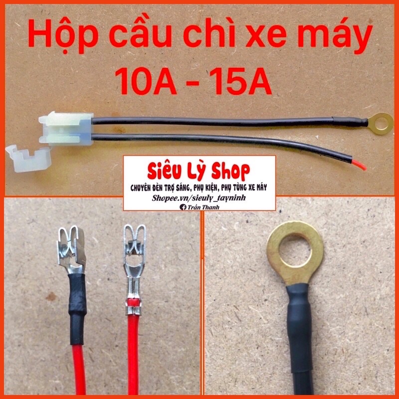 Hộp cầu chì xe máy 10A-15A