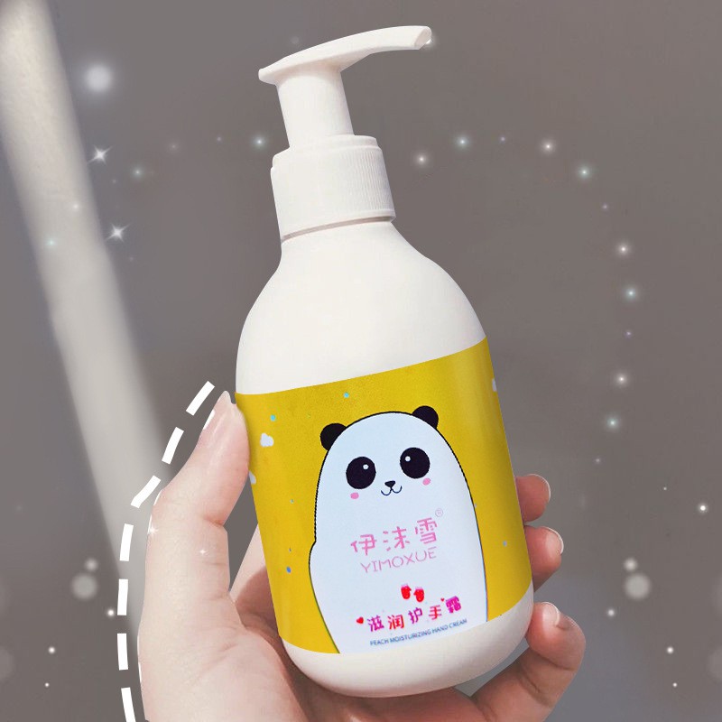 Yimo snow water peach Hand Cream Moisturizing winter skin care products chamomile hand cream female wholesale Hand Cream