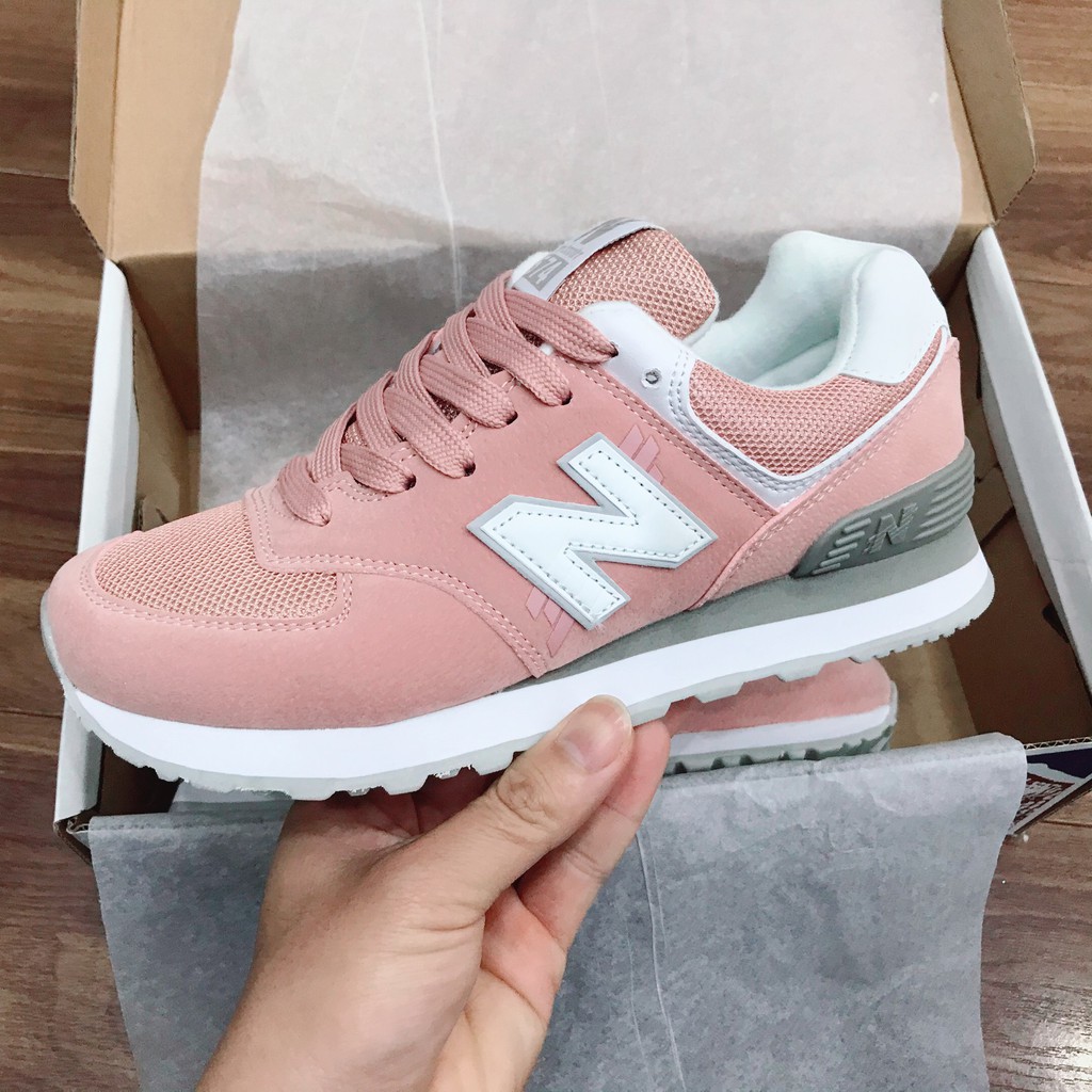 [ Freeship-Fullbox] Giày thể thao newbalance nam nữ, Giày new 574 nam nữ màu xám