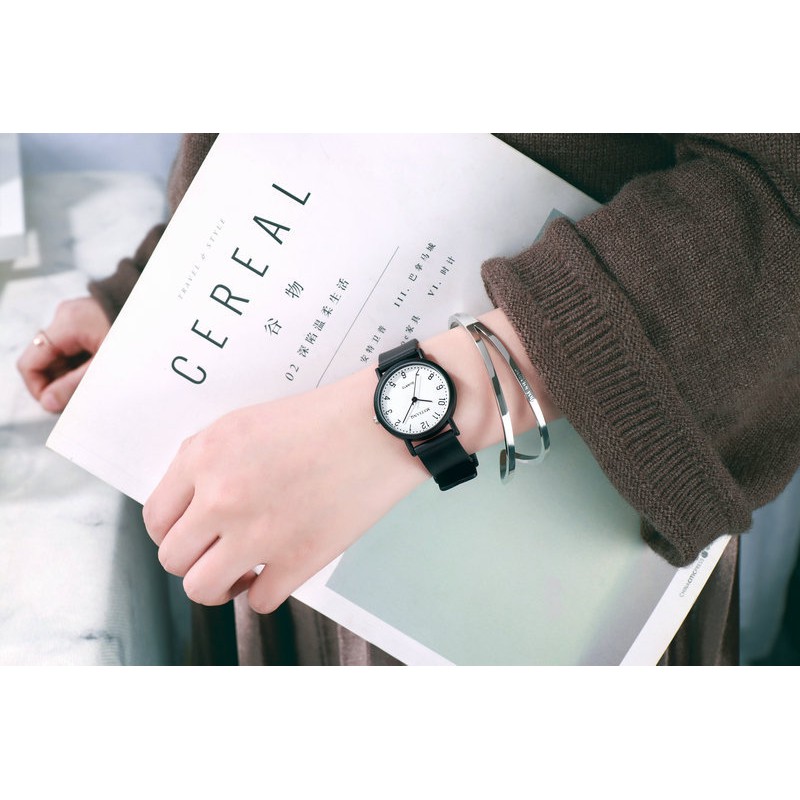 Đồng Hồ Cặp Unisex Phong Cách Hàn Quốc
