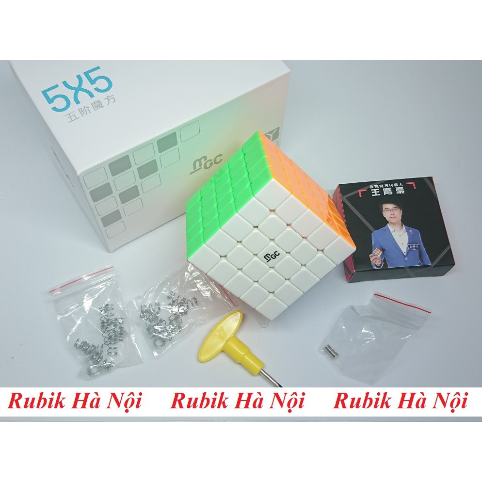 Rubik 5x5 YongJun MGC Stickerless Có Nam Châm