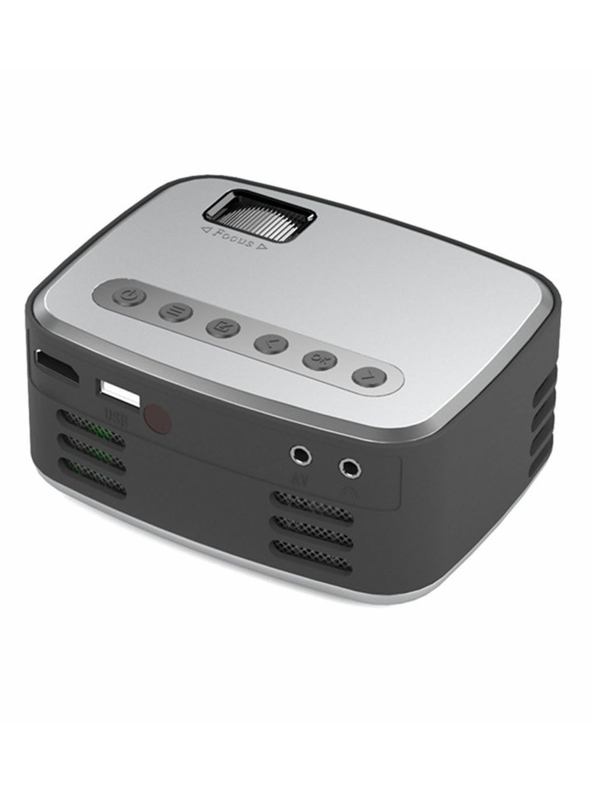 Máy Chiếu Led Mini 320x240 Pixels Hỗ Trợ 1080p Hdmi-Compatible Usb
