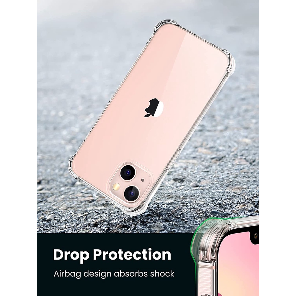 Ốp lưng trong suốt HD TPU cao cấp iPhone 13/13 Pro 6.1- 6.7inch UGREEN LP525