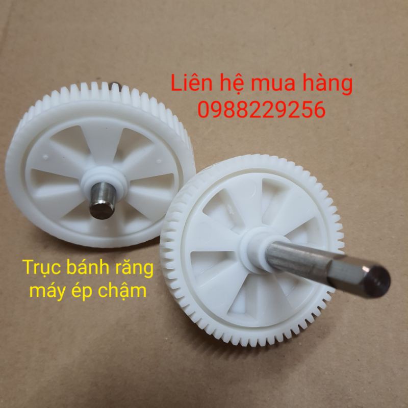 Trục bánh răng máy ép chậm Hongxin RH311 RH312 -demhoicaocapphukien