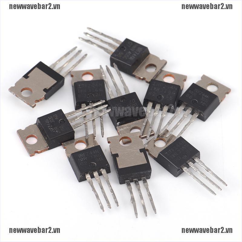 [Hàng mới về] Bộ 10 linh kiện bán dẫn 55v 49a Irfz44N chất lượng cao