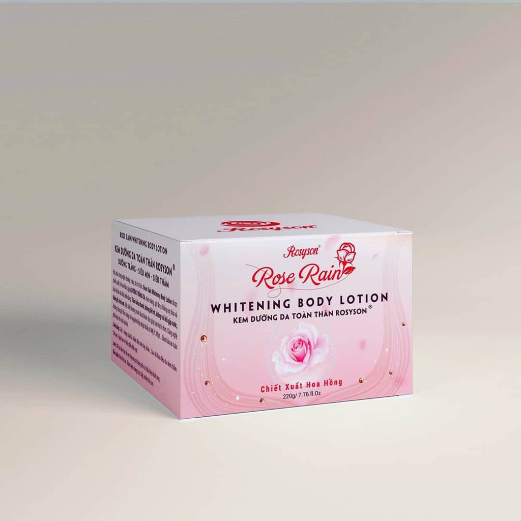 Kem Dưỡng Da Toàn Thân Rosy - WHITENING BODY LOTION (Cấp ẩm, dưỡng trắng da tự nhiên) | BigBuy360 - bigbuy360.vn