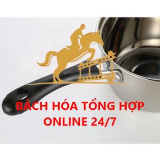 Nồi Nấu Bột, Nấu Cháo Đồ Ăn Dặm Cho Bé Inox 304 Size 18Cm Dày Dặn, Cao Cấp