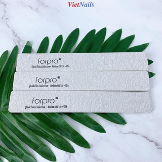  Dũa Móng Tay Dũa Nhám Xám ForPro Độ Nhám 120 120 