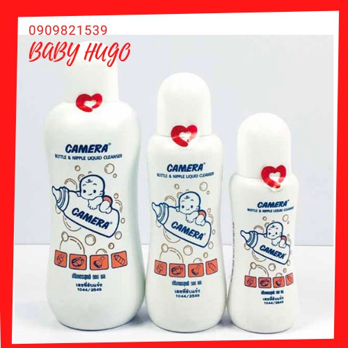 Nước rửa bình sữa Camera 900ML/500ML/250ML