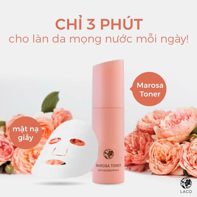 NƯỚC XỊT KHOÁNG HOA HỒNG MAROSA