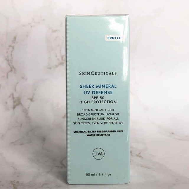 KEM CHỐNG NẮNG SKINCEUTICALS SHEER PHYSICAL UV DEFENSE SPF50 50ml