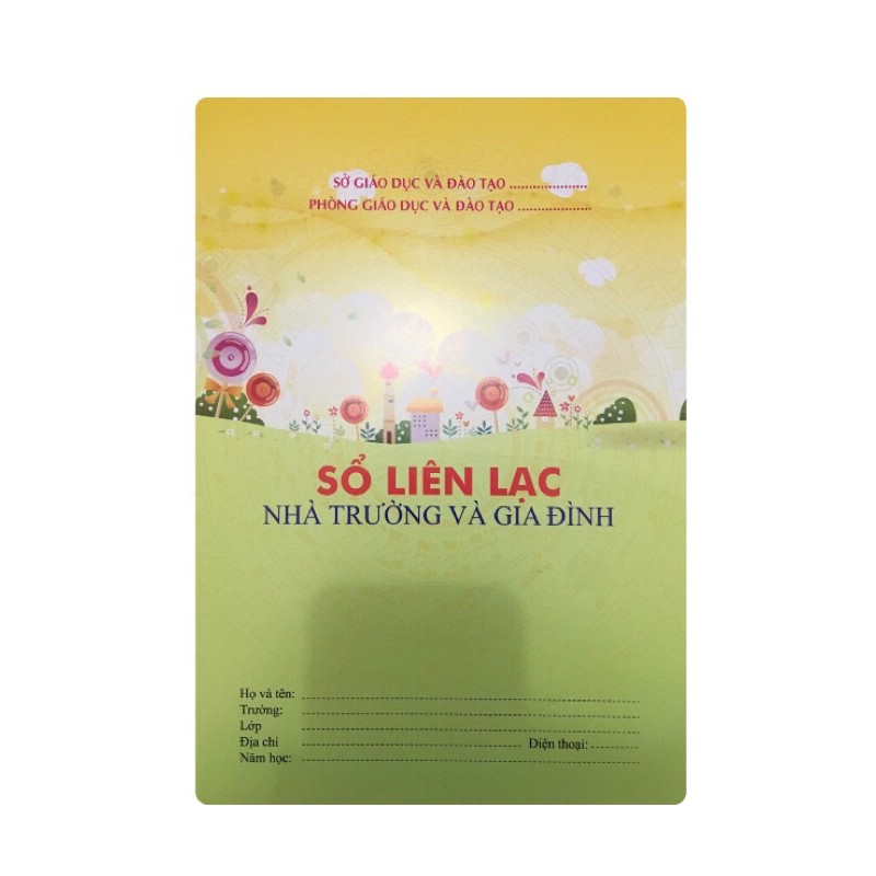 sổ liên lạc thông tư 27/2020 ( mẫu mới )