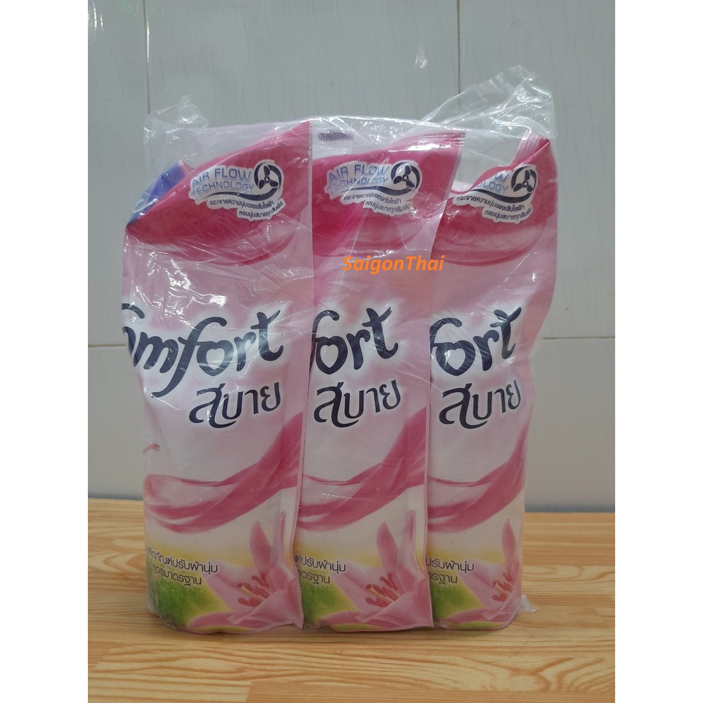 Combo 3 túi nước xã làm mềm vải Comfort Túi - Thái Lan