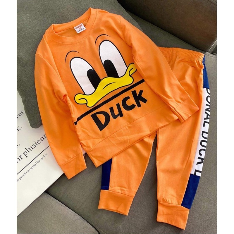 BỘ DÀI BÉ TRAI THUN COTTON IN 3D -Quần áo trẻ em-Pikakids