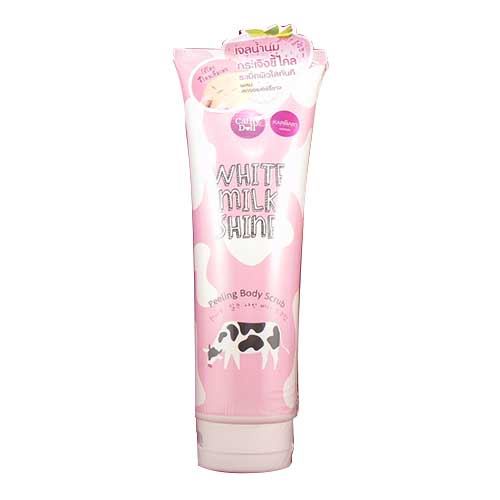 Tẩy tế bào chết body Cathy Doll White Milk Shine 320ml