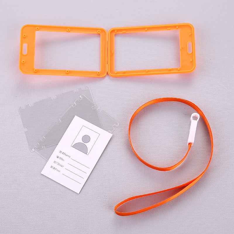 Set 5 Giá Đỡ Thẻ ID Kèm Dây Đeo Tiện Dụng Cho Văn Phòng