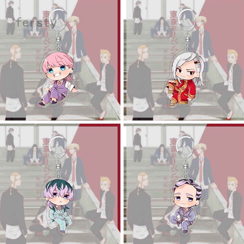 Móc Khóa Nhựa Acrylic Kiểu Hình Nhân Vật Anime Tokyo Revengers