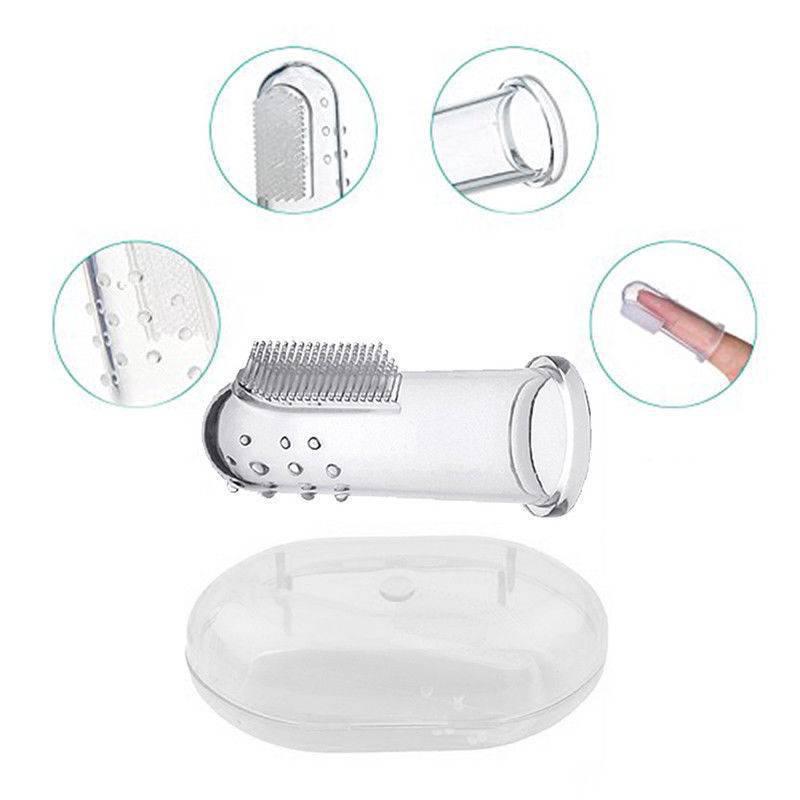 Bàn chải đánh răng bằng silicon cho bé
