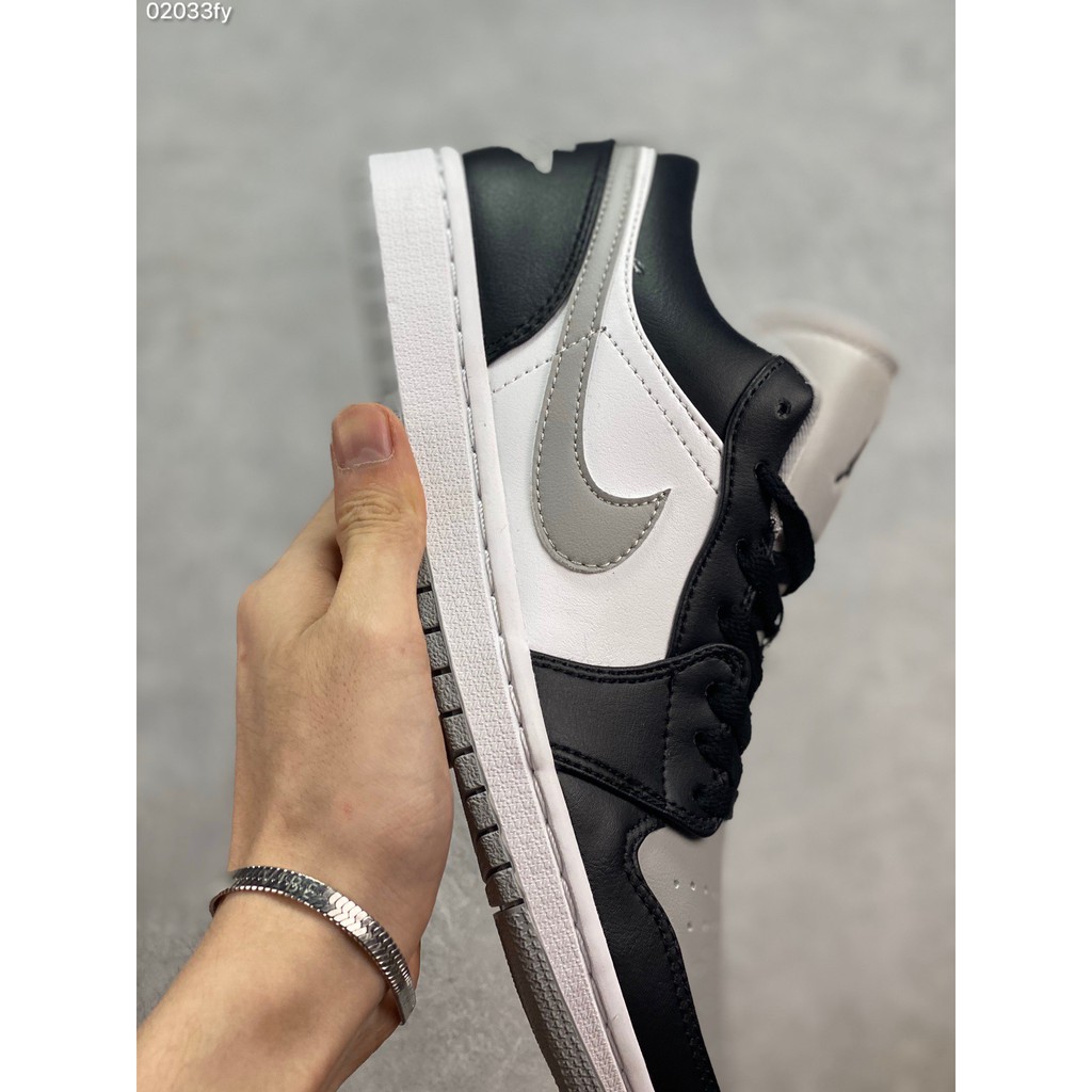 [Full Box+Ảnh Thật] Giày Sneaker  Jordan 1 Low Grey hàng 1:1 trung full box +bill