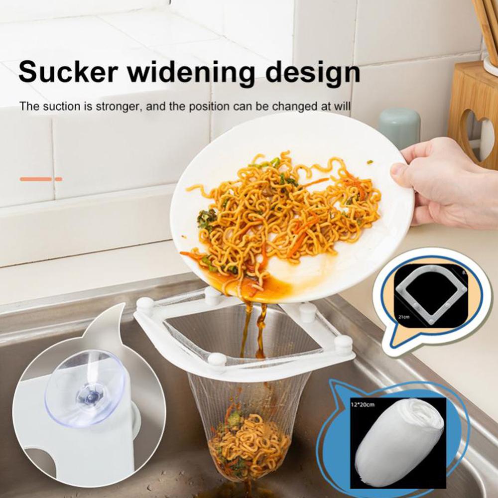 KRNY Túi Lọc Rác Bồn Rửa Chén Hình Tam Giác Mới