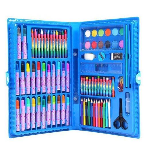 Hộp bút chì màu 86 món - Hộp chì màu tiện dụng và đa năng