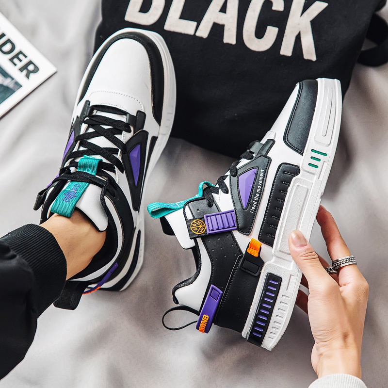 Giày Sneaker Nam G12 Cao Cấp Phong Cách Thời Trang Hàn Quốc. Giày Thể Thao Nam Đẹp Giá Rẻ