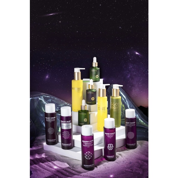 Gel Rửa Mặt Than Hoạt Tính Dermarium Good Night Cleanser 140ml | Unknown Beauty