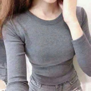 Combo 3 áo thun gân body cổ tròn