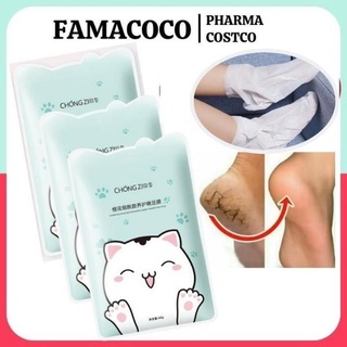 Mặt Nạ Ủ Chân Mặt nạ dưỡng gót chân hình mèo nội địa trung chăm sóc da chân FAMACOCO