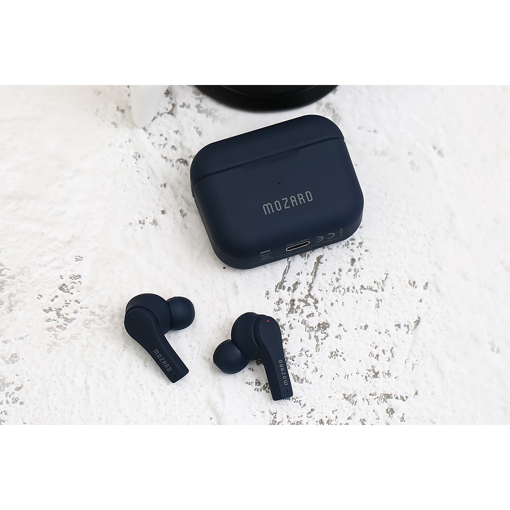 Tai nghe Bluetooth True Wireless Mozard Air  màu xanh