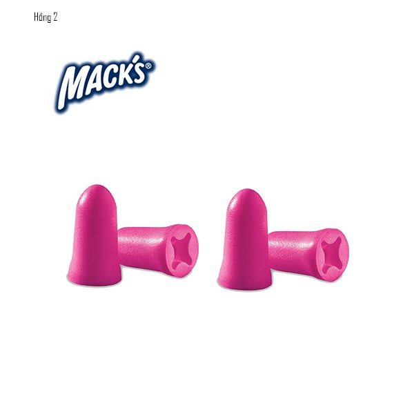 Combo 2 đôi nút bịt tai chống ồn Mack's