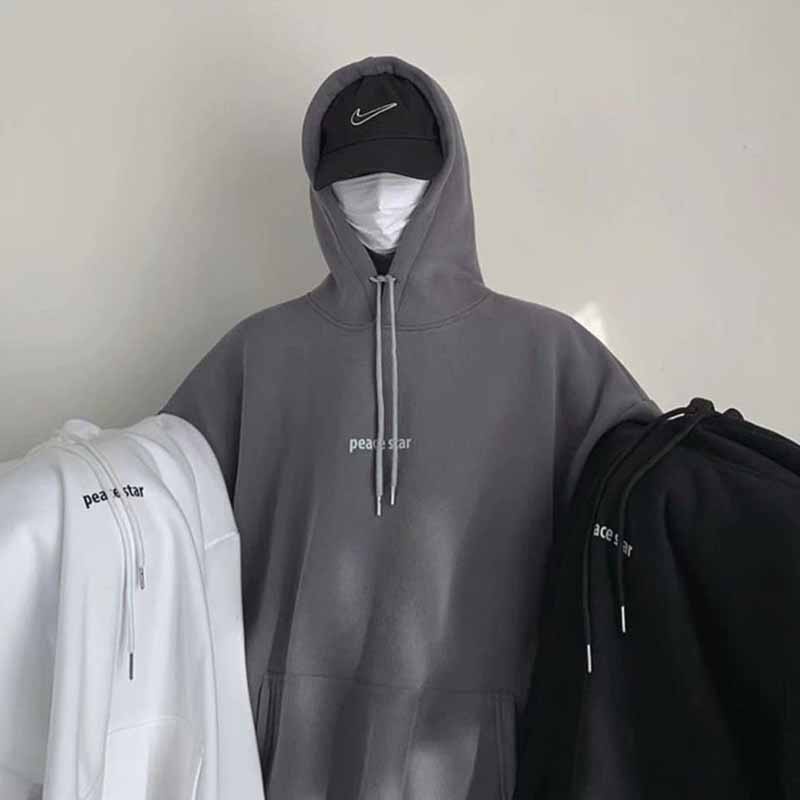 Áo khoác nỉ nữ nam unisex K99, áo hoodie from rộng mũ trùm đầu chất liệu dày dặn phong cách Hàn Quốc 3 màu cá tính.