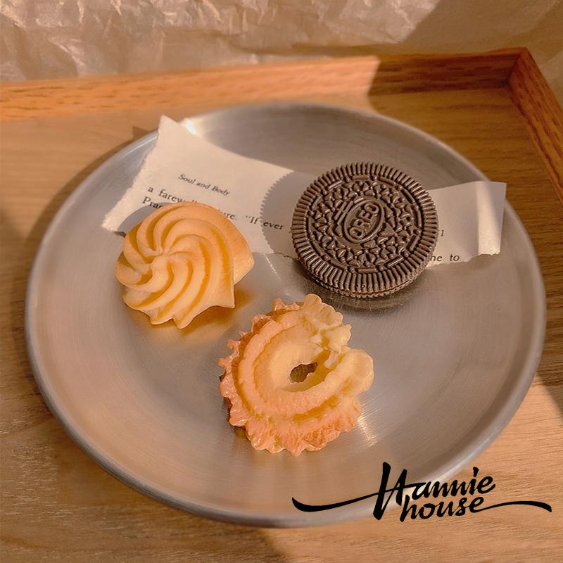 Kẹp tóc hình bánh Oreo sáng tạo dễ thương