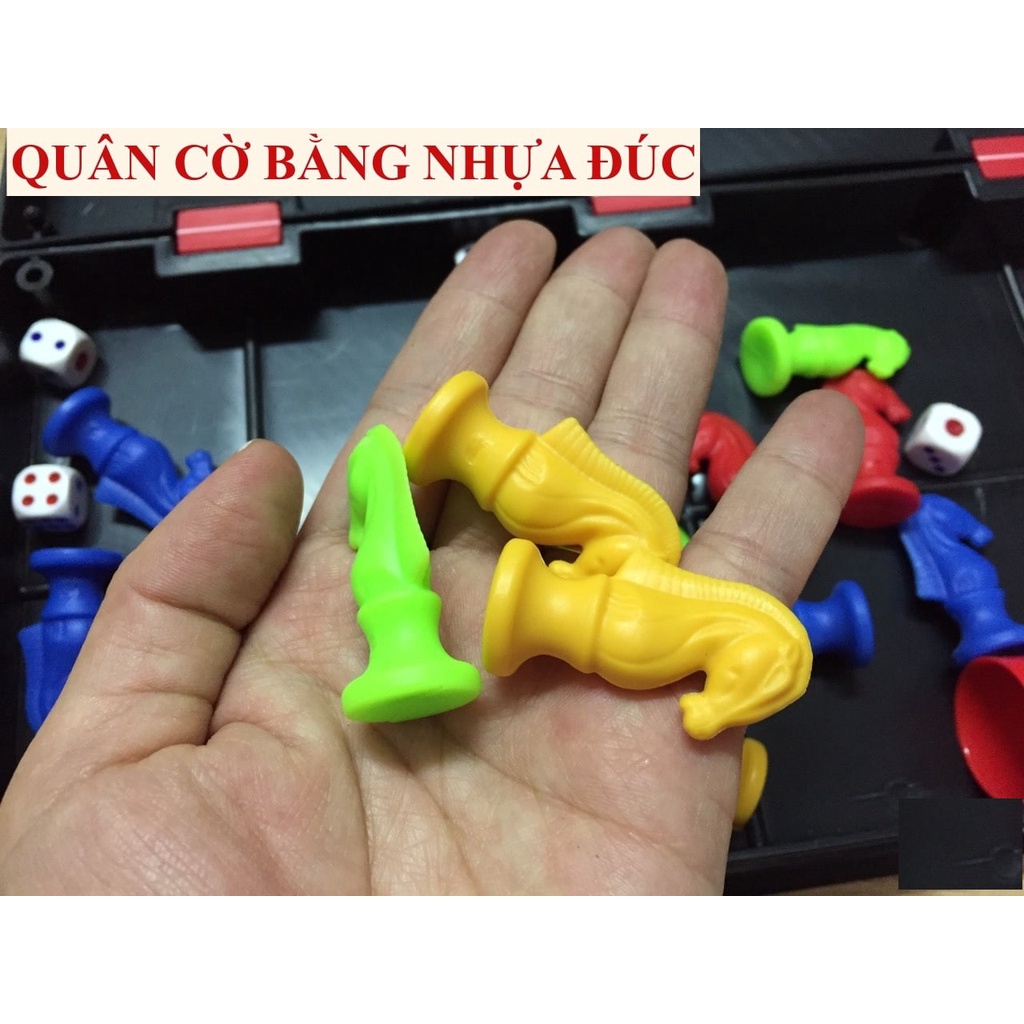 Đồ chơi cờ cá ngựa Sato cỡ lớn 42x42cm kèm hộp đựng hàng Việt Nam cả nhà cùng chơi TR41