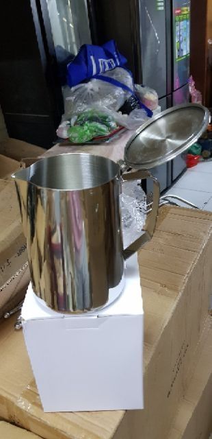 5 CA ĐÁNH SỮA INOC XỊN  CÓ NẮP 1L5 -2L