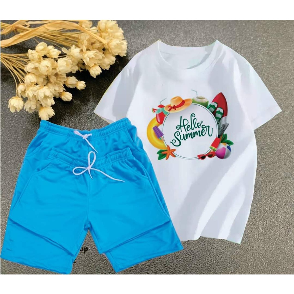 Áo Đồng Phục Đi Biển , Áo Thun Gia Đình . Chất liệu thun cotton thoáng mát loại 1 đủ size từ 8 đến 100kg .
