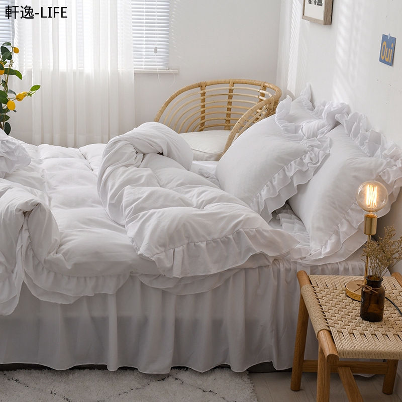 Bộ 4 vỏ chăn ga gối đệm họa tiết xinh xắn
