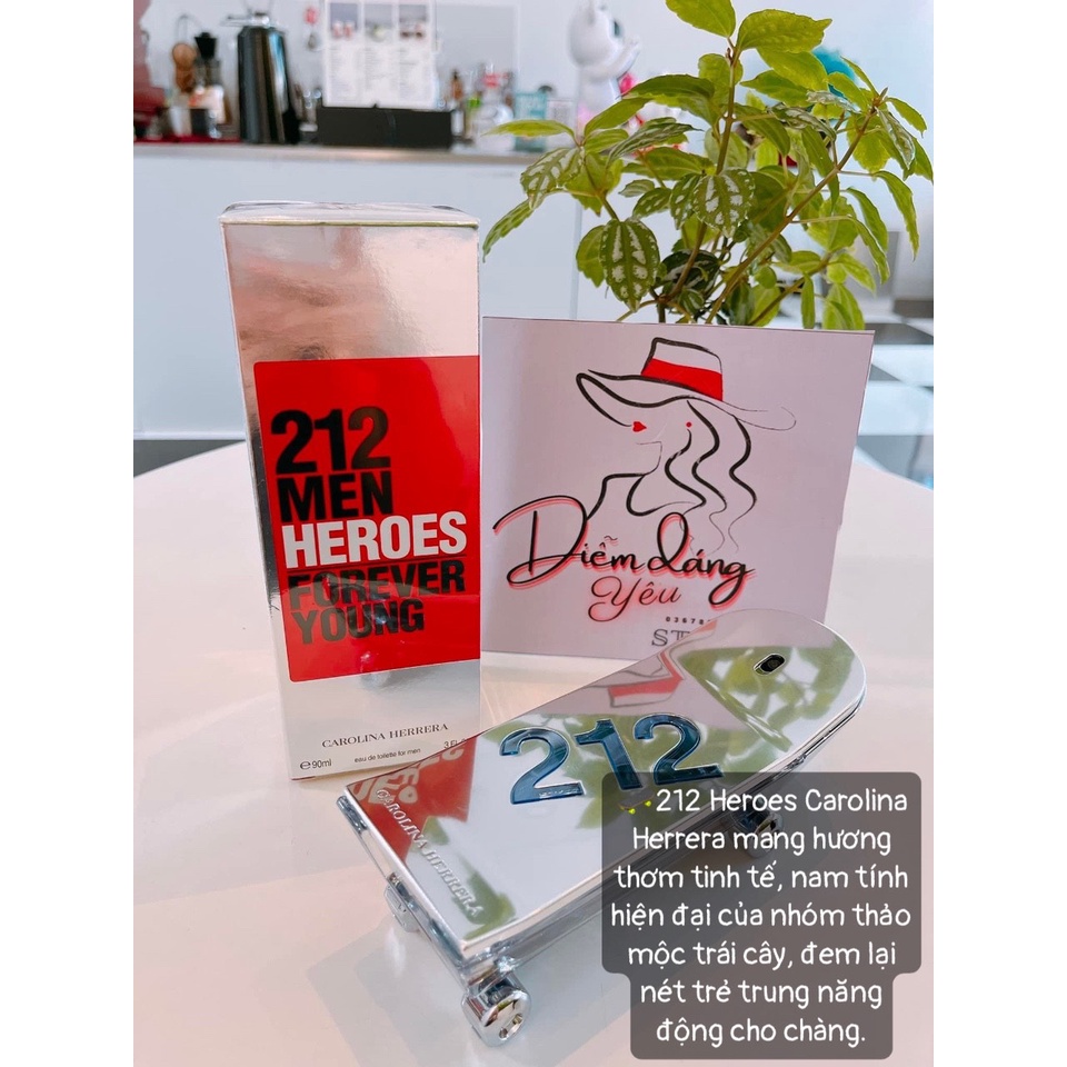 ⛅ Nước hoa CAROLINA HERRERA - 212 HEROES: HƯƠNG HOT MÙA HÈ 2022 5ml/10ml/20ml ®️