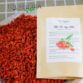 Kỷ Tử Sạch Sấy Khô Hạt To (Hàng Loại 1)