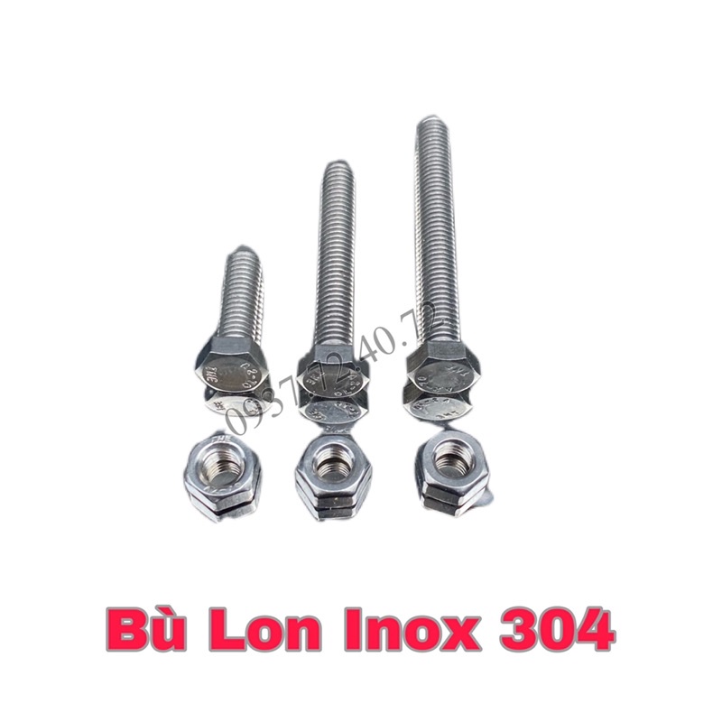 Bù Lon  M6 Inox 304 Giá Siêu Rẻ