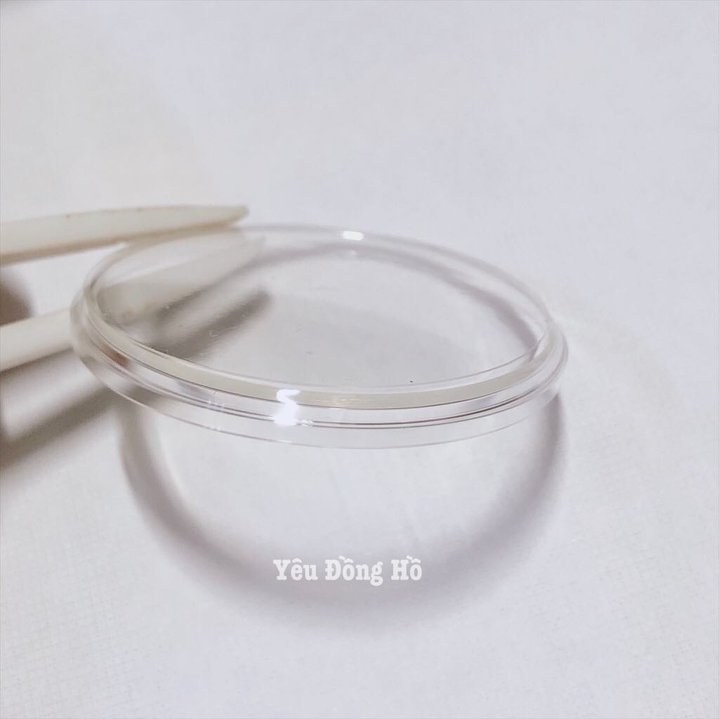 Kính Zin thay thế cho đồng hồ Mido cổ Size 34mm