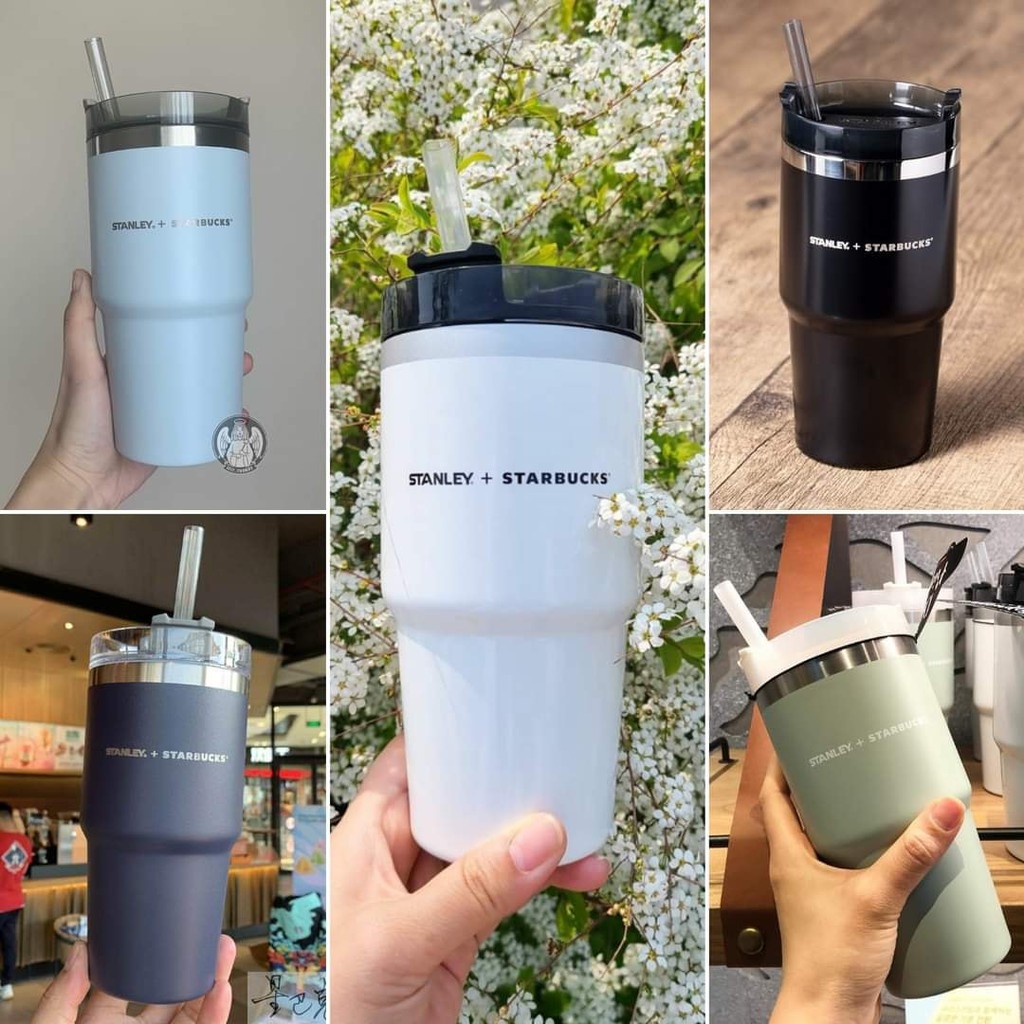 Ly Giữ Nhiệt Stanley + Starbucks  590ml