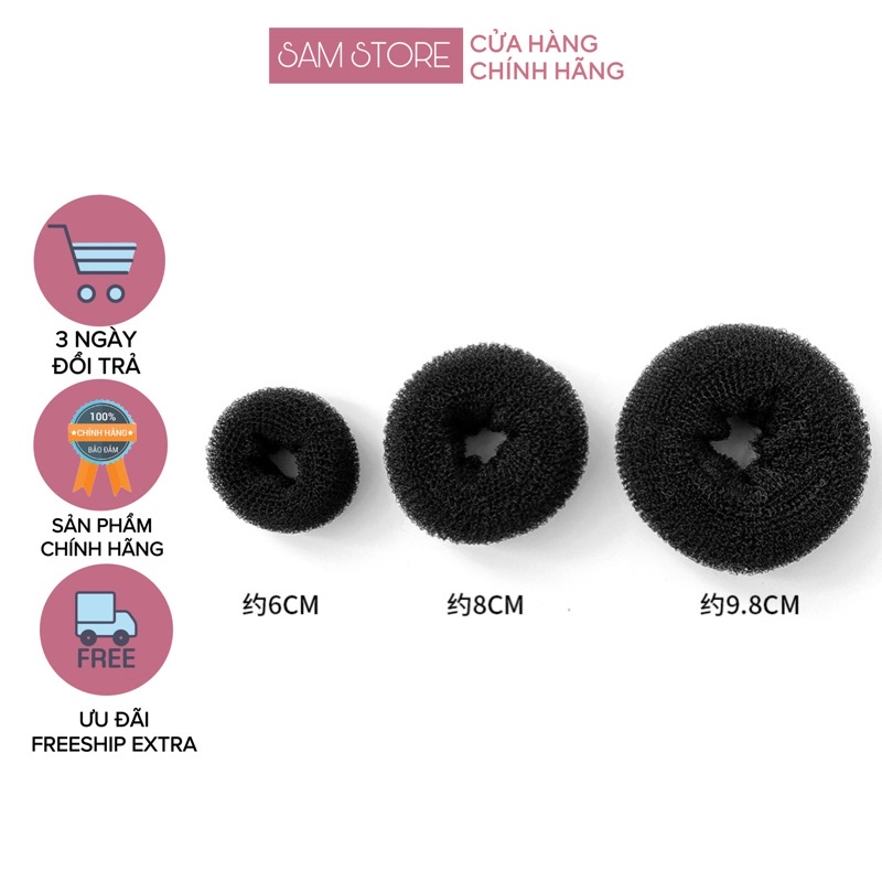 Độn phồng tóc chuyên nghiệp tạo khối tóc Âu dành cho MakeUp và Hairstylist